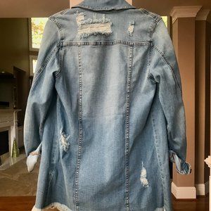 Denim Jean Jacket - Medium Wash (Fashion Nova)